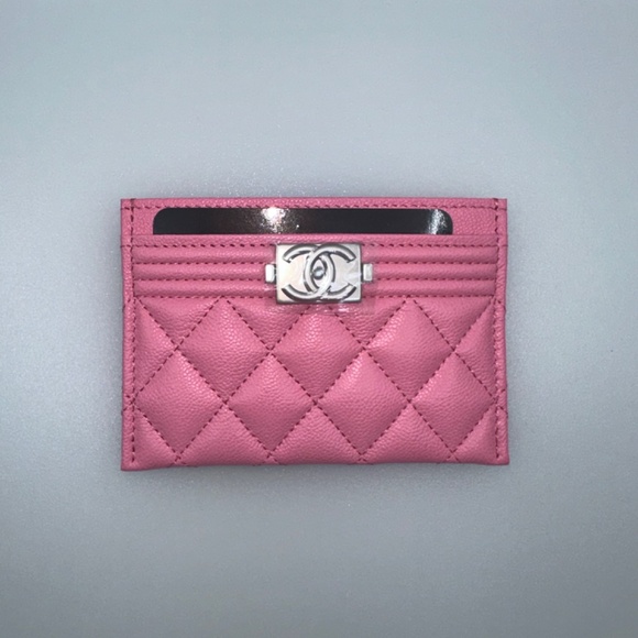 CHANEL Boy PINK Card Case BNIB - Picture 4 of 11